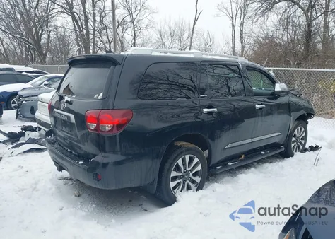 2022 Toyota Sequoia Limited z USA, uszkodzony, nr VIN 5TDFY5B1XNS189122